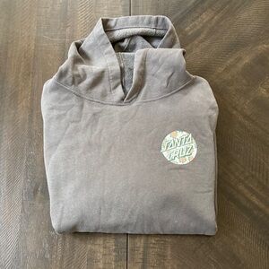 Santa Cruz women’s olive green Hoodie